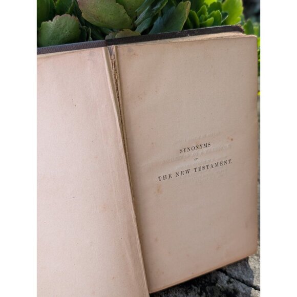 1854 Antique Synonyms Of The New Testament 2nd Ed. Rev. Richard Trench B.D - Picture 15 of 15